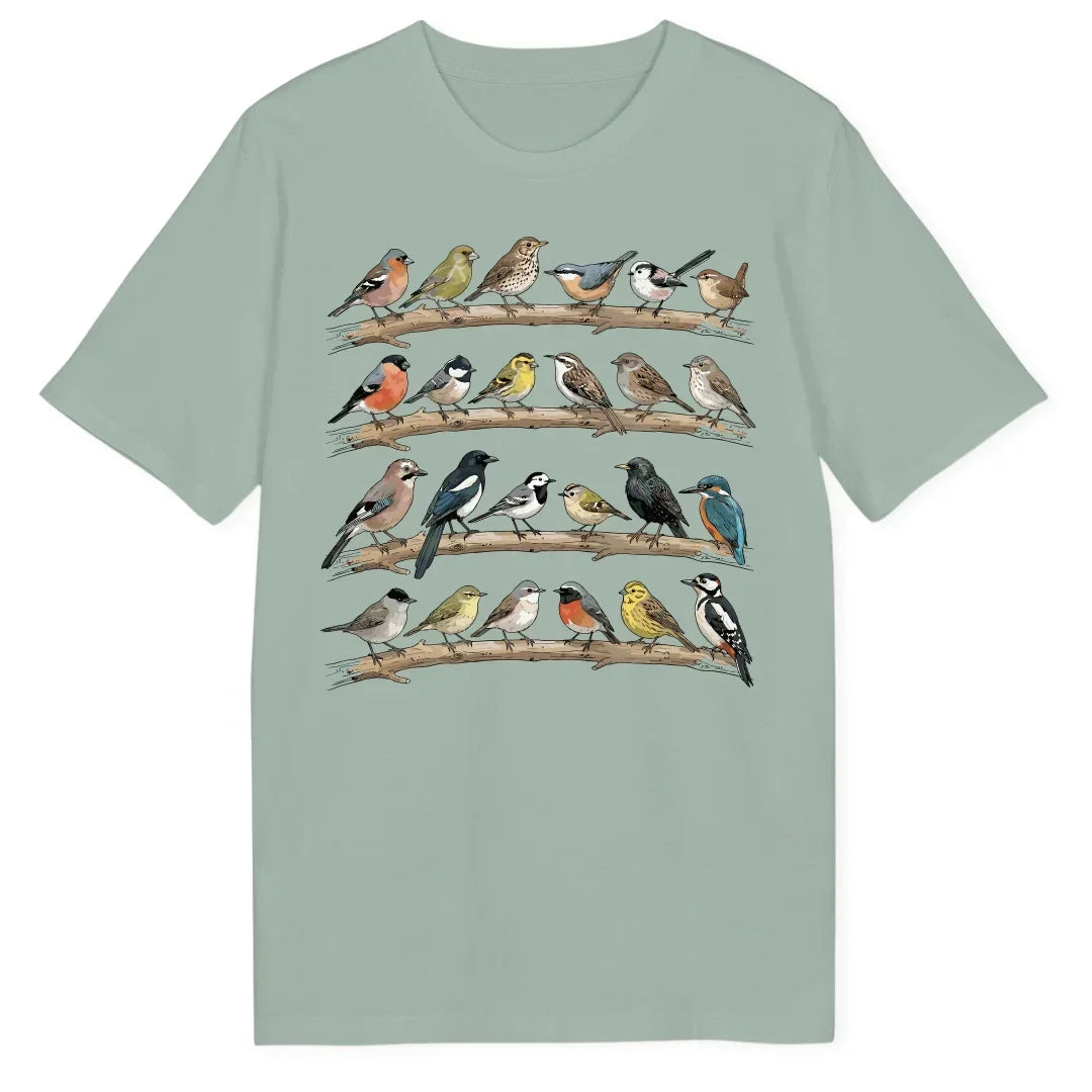 Camiseta Bio Colección de Aves