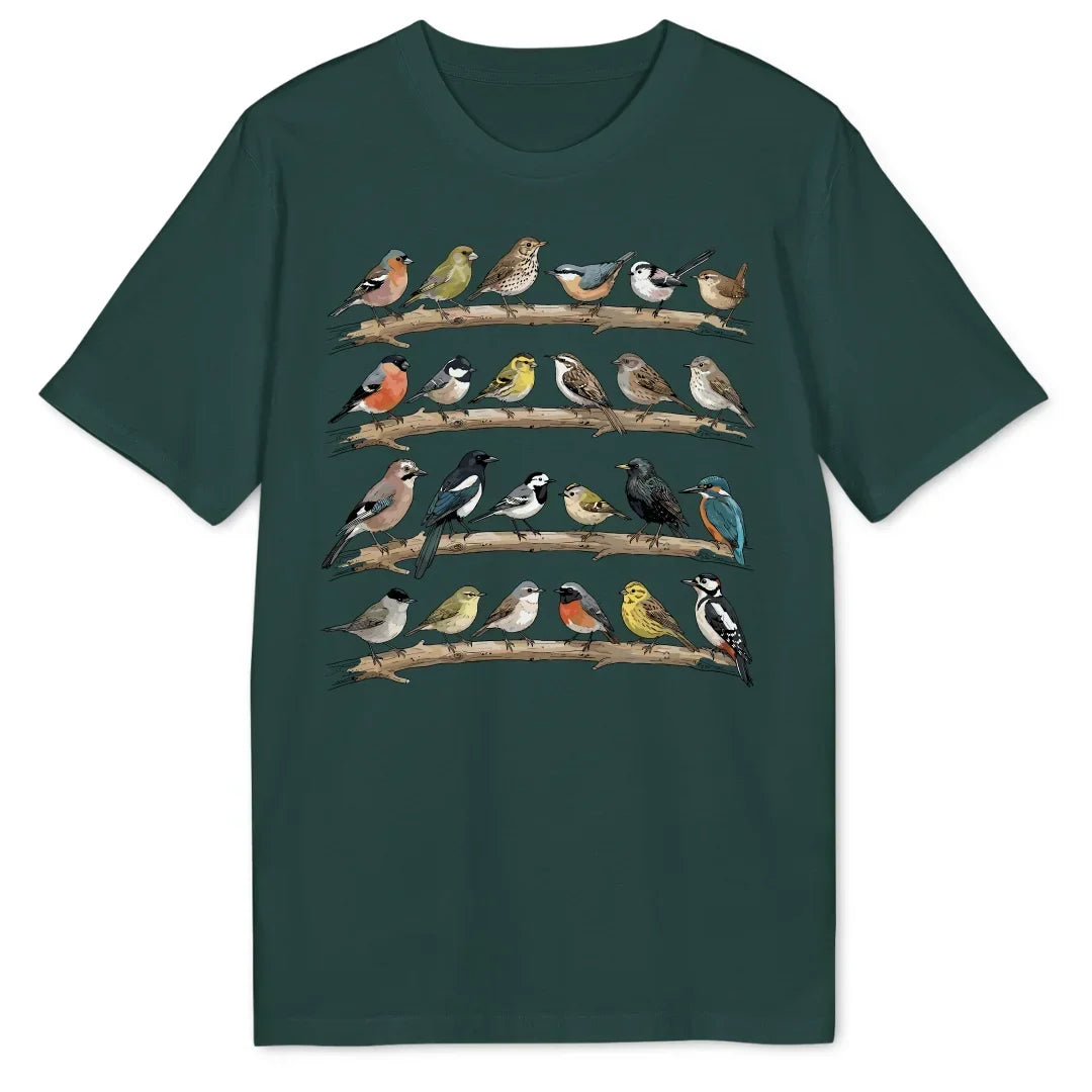Camiseta Bio Colección de Aves
