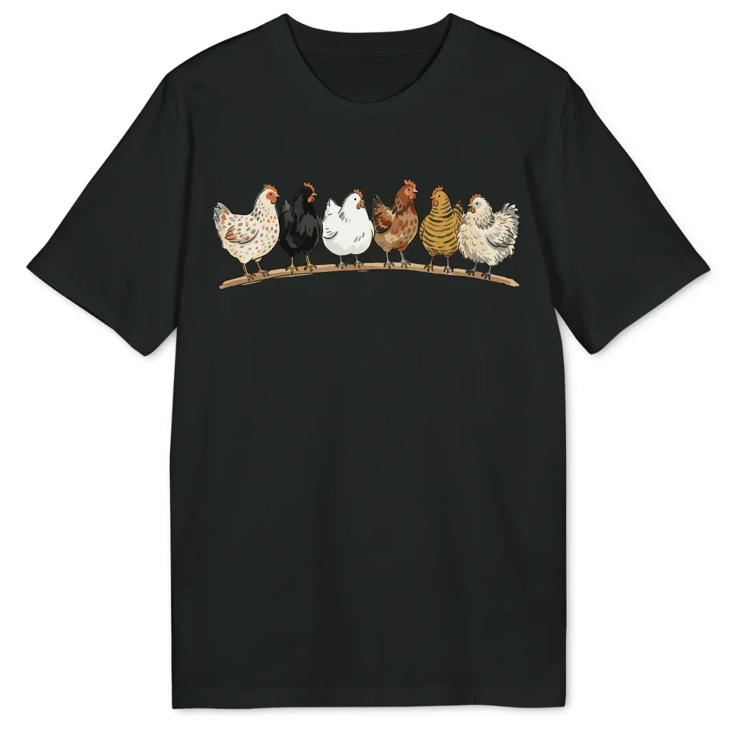 Camiseta Bio Gallina en la Rama