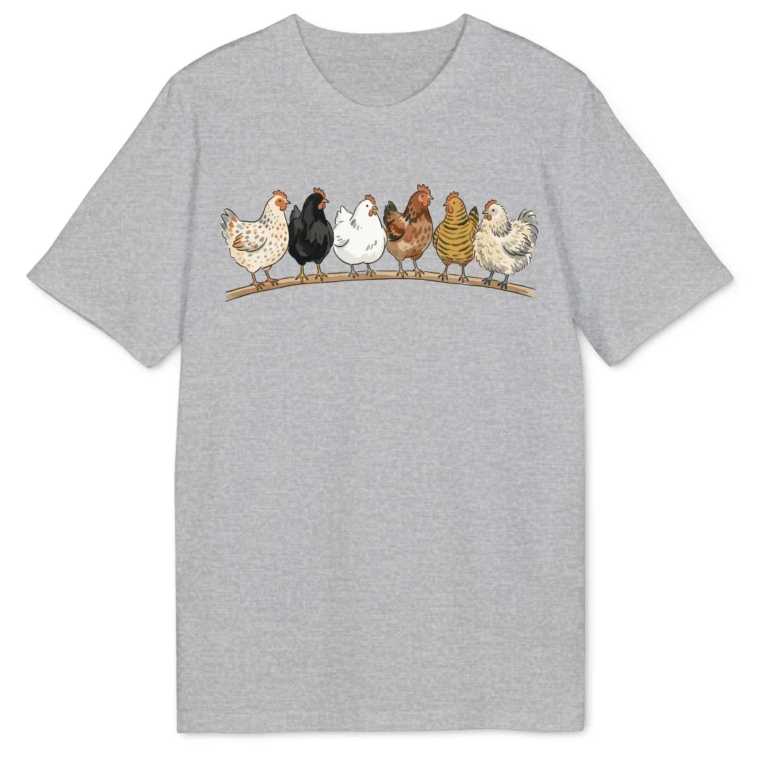 Camiseta Bio Gallina en la Rama