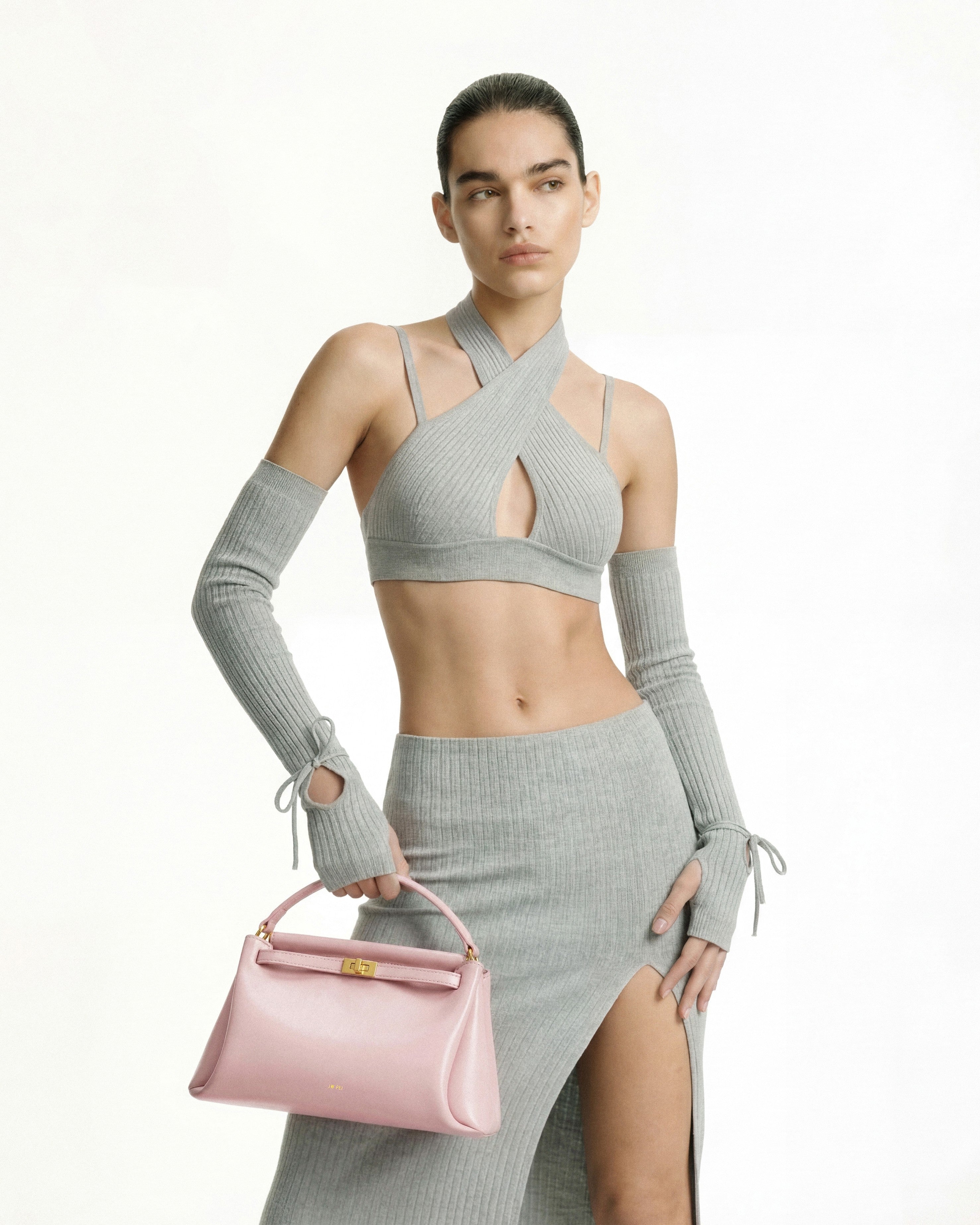 Bolso Carmen Top Handle - Rosa