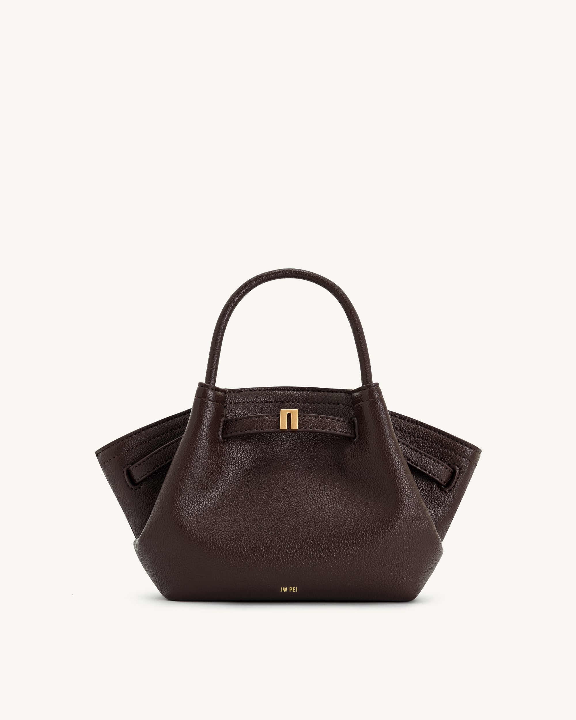 Bolso de mano Hana Mini - Marrón oscuro