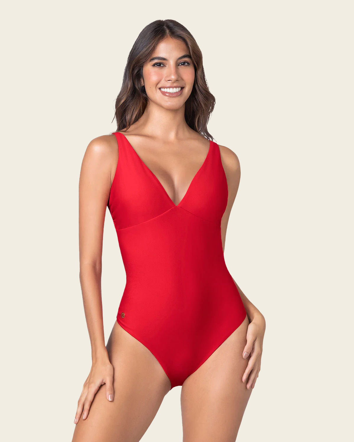 Bañador escote profundo