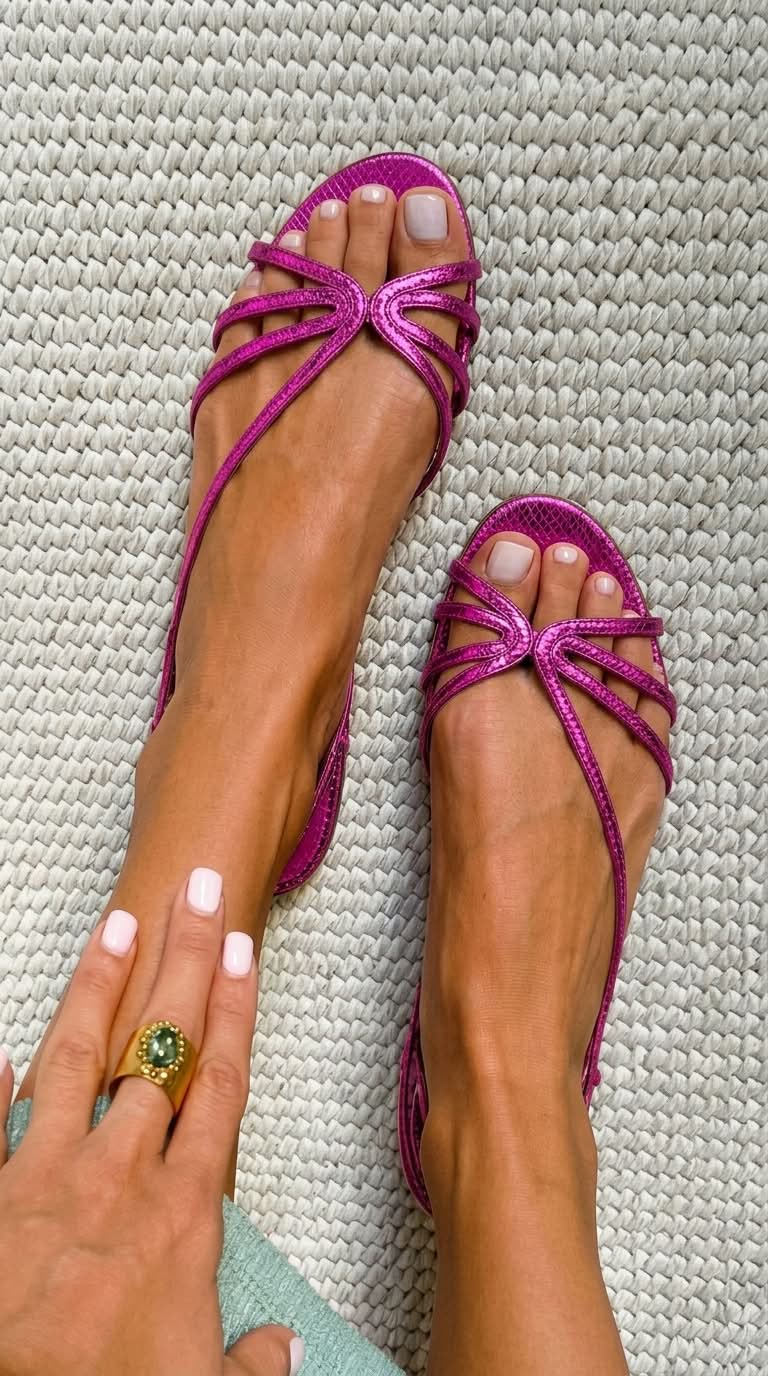 Camille™ | Sandalias Doradas, Elegancia Estival