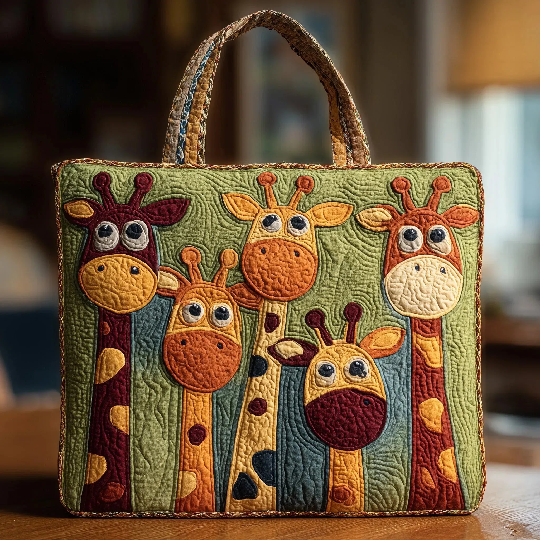 Bolso Artesanal jirafa – Idea de Regalo