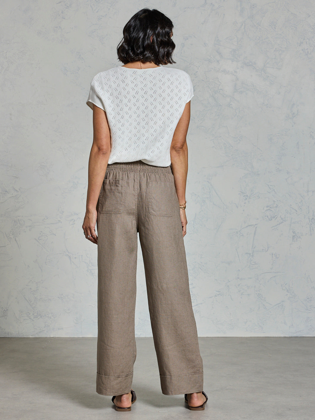 Pantalón Yamba de Lino Francés Olmo