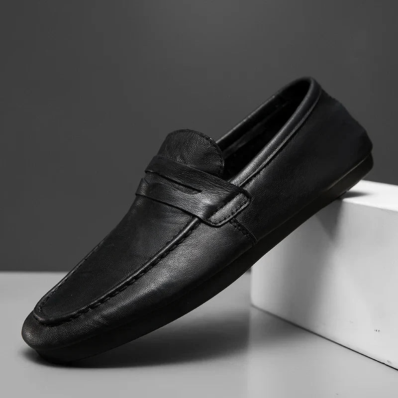 Oscar | Mocasín De Piel Hombre