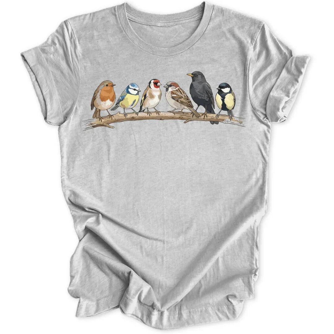 Camiseta Unisex Pájaro en la Rama