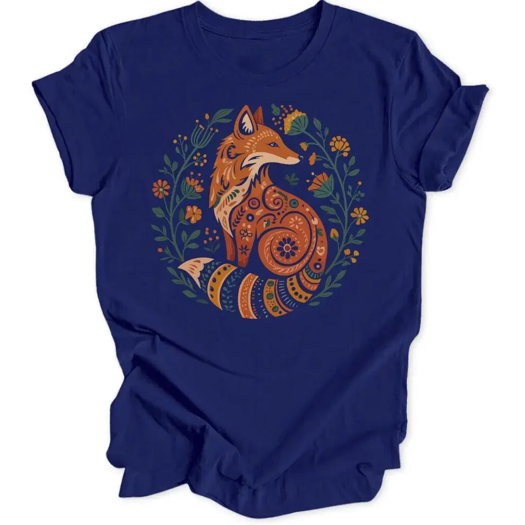 Camiseta Unisex Zorro Floral