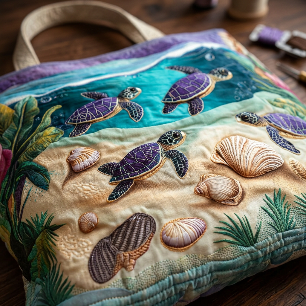 Bolso Acolchado fantasía de laguna – Amplio y Ligero