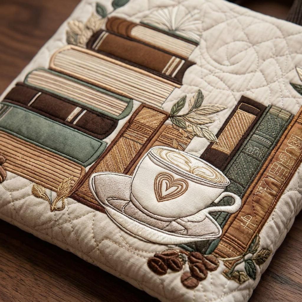 Bolso Artesanal motivo de café – Dos Tamaños