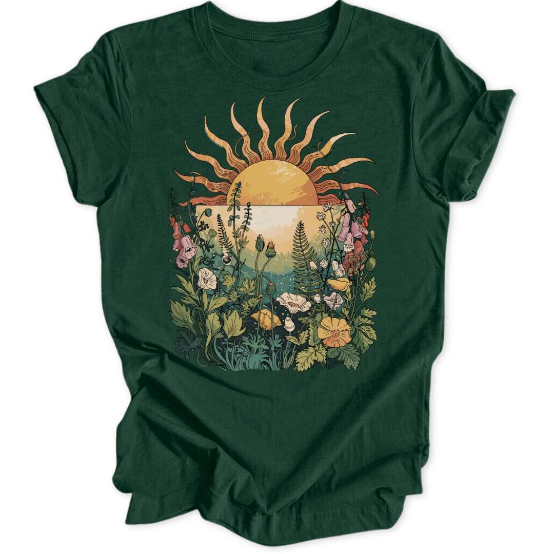 Camiseta Unisex Sol Salvaje