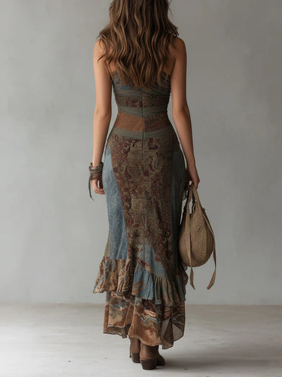 Elena | Vestido con estampado