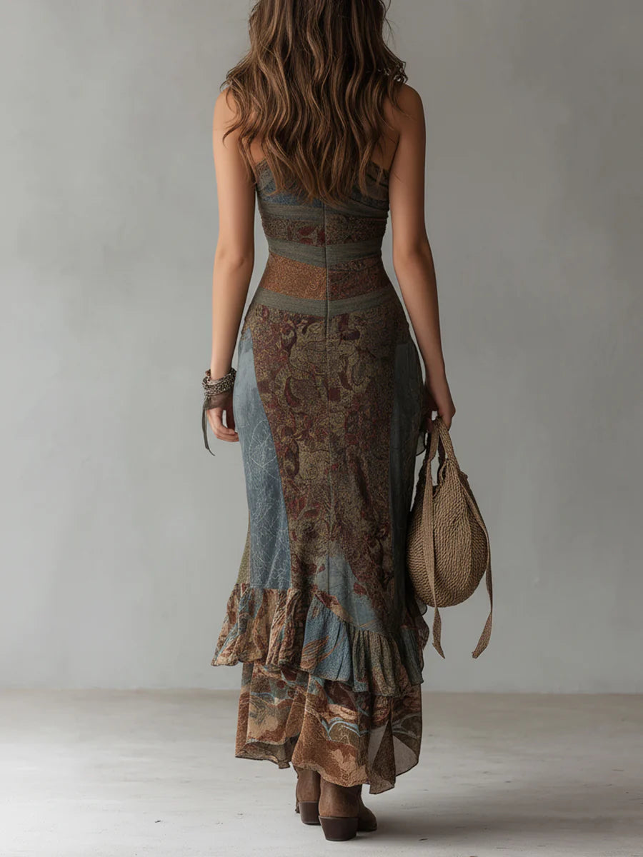 Elena | Vestido con estampado