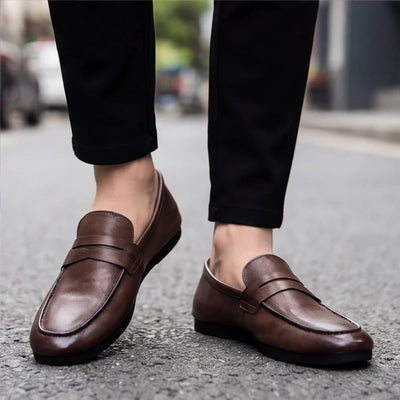 Oscar | Mocasín De Piel Hombre