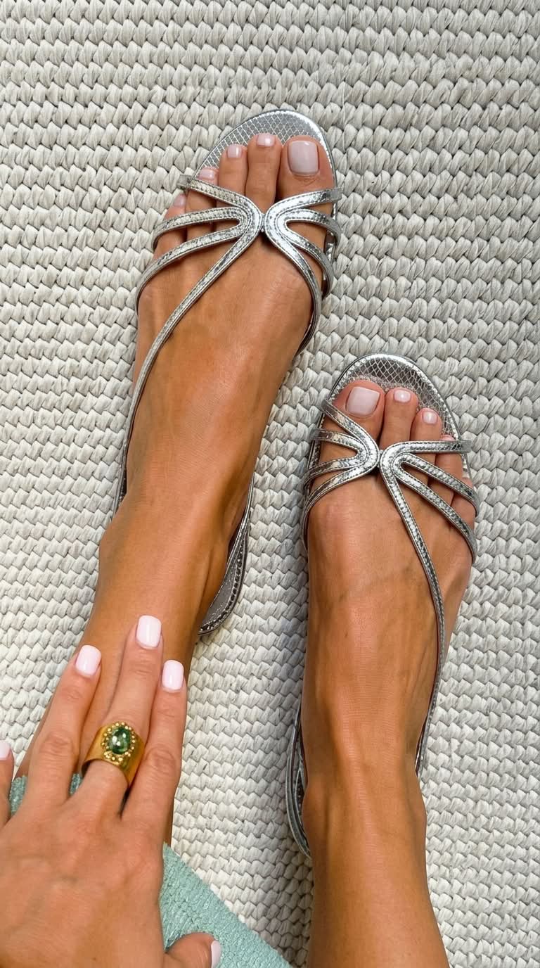 Camille™ | Sandalias Doradas, Elegancia Estival