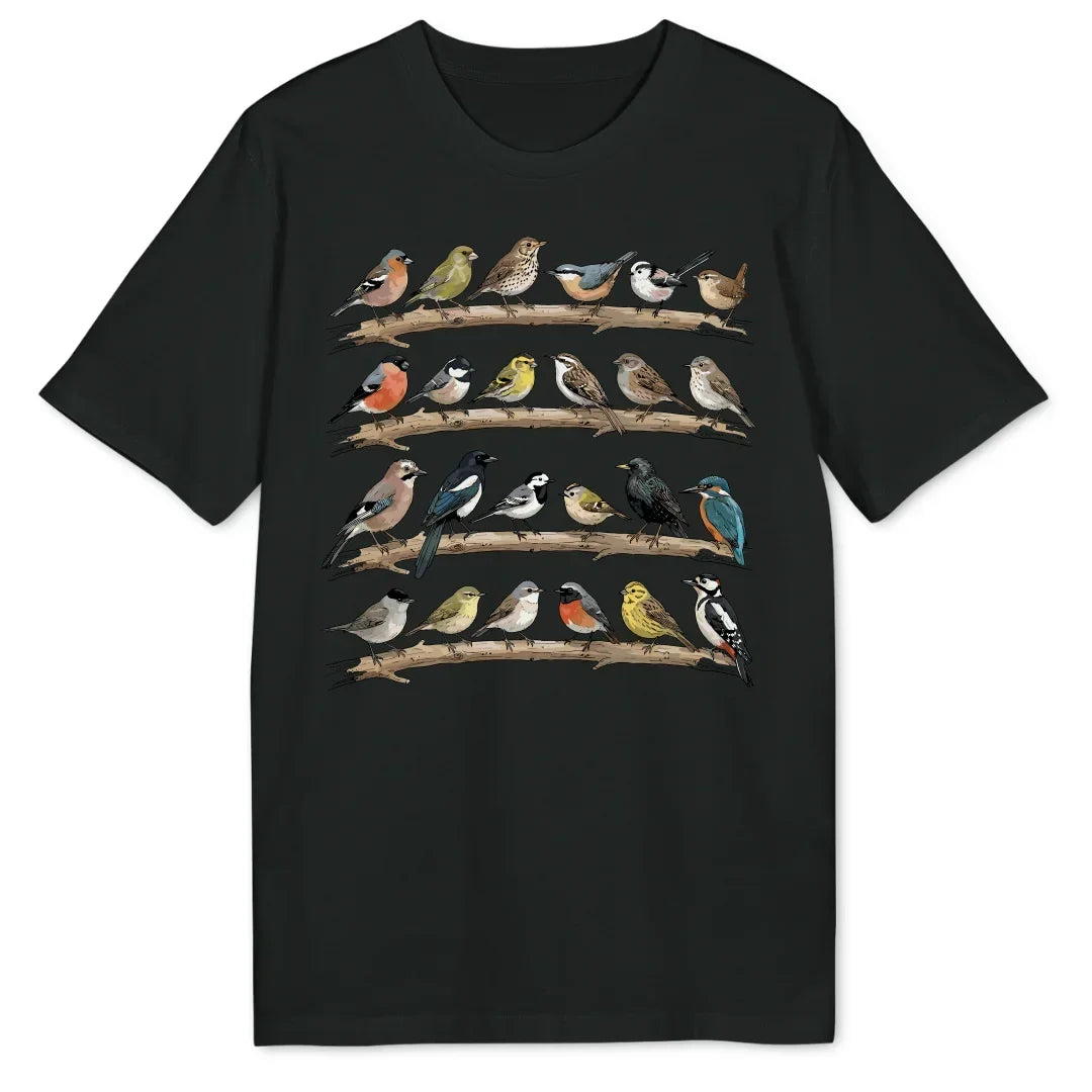 Camiseta Bio Colección de Aves