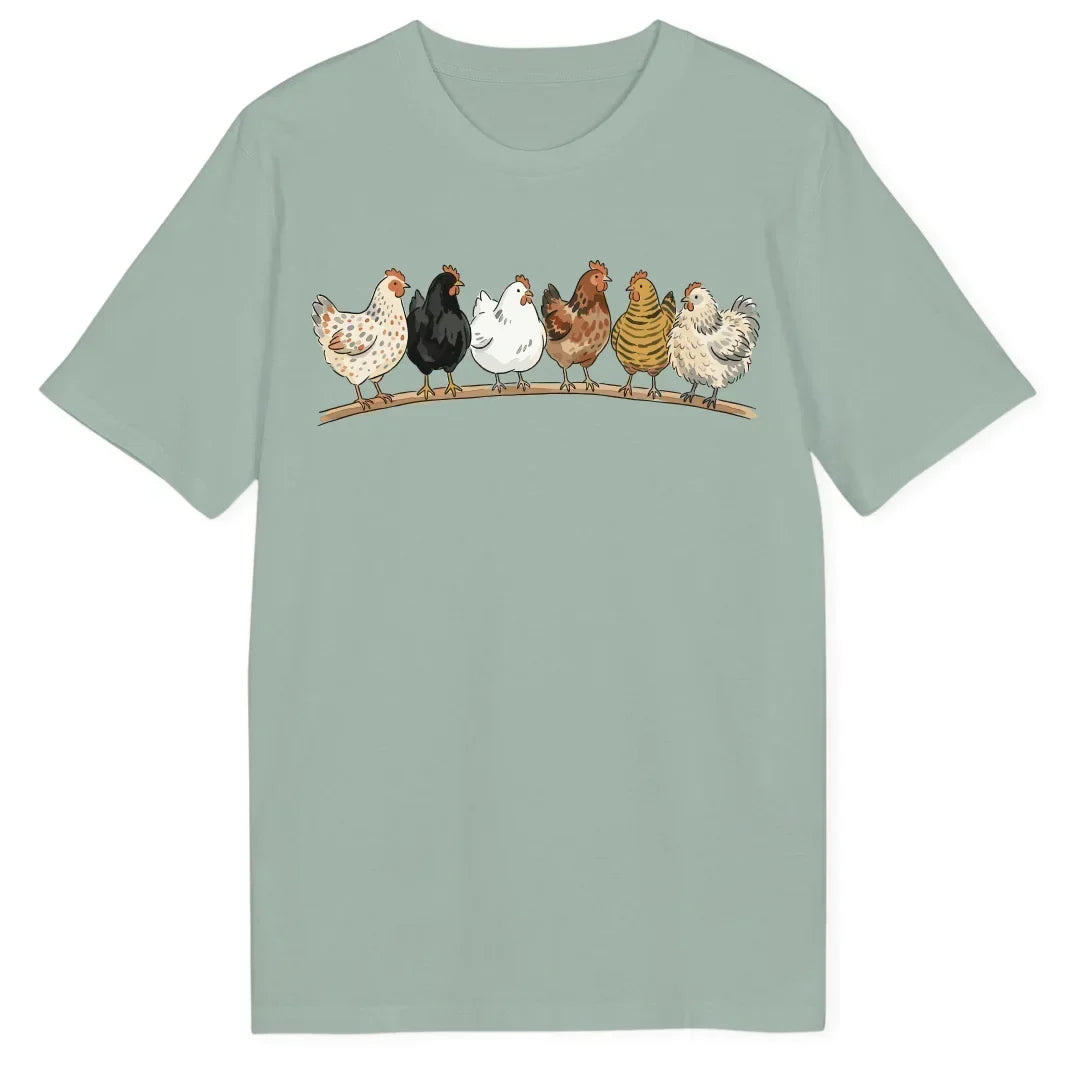 Camiseta Bio Gallina en la Rama