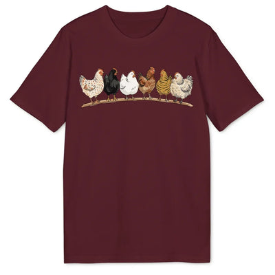 Camiseta Bio Gallina en la Rama
