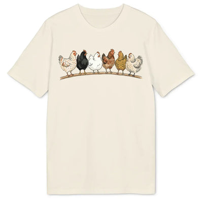 Camiseta Bio Gallina en la Rama