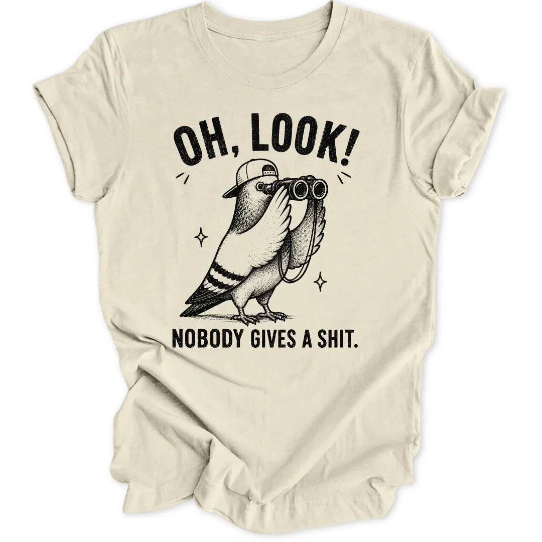 Camiseta Unisex Mira, una Paloma