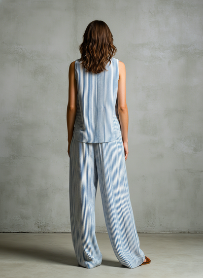 Livia | Conjunto Palazzo a rayas