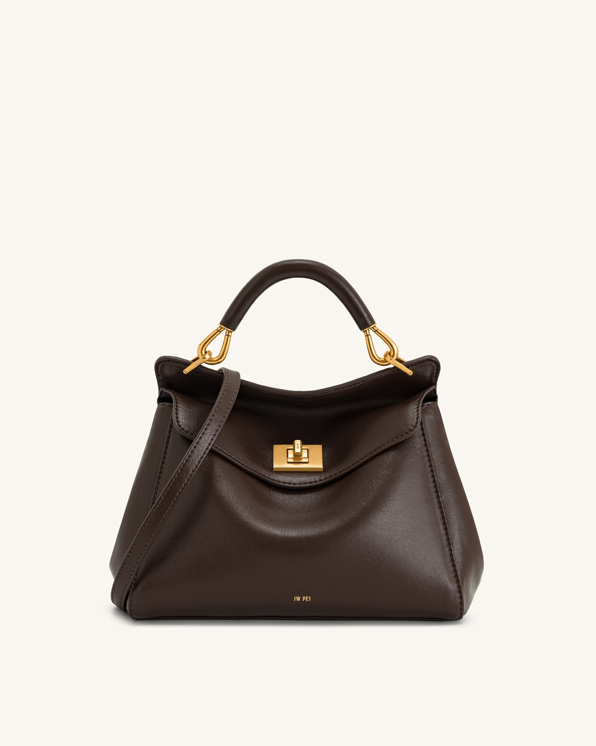 Bolso Lucia Classic Top - Marrón oscuro