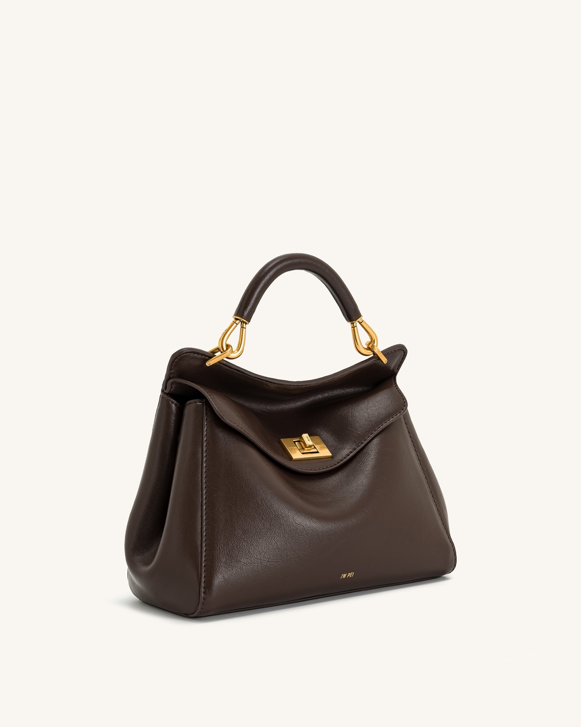 Bolso Lucia Classic Top - Marrón oscuro