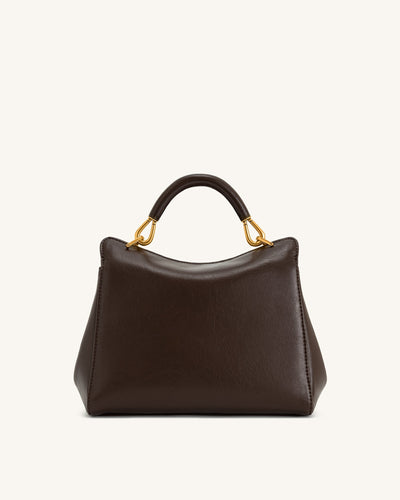 Bolso Lucia Classic Top - Marrón oscuro