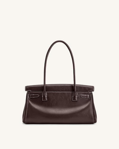 Bolso de hombro Yara - Marrón oscuro