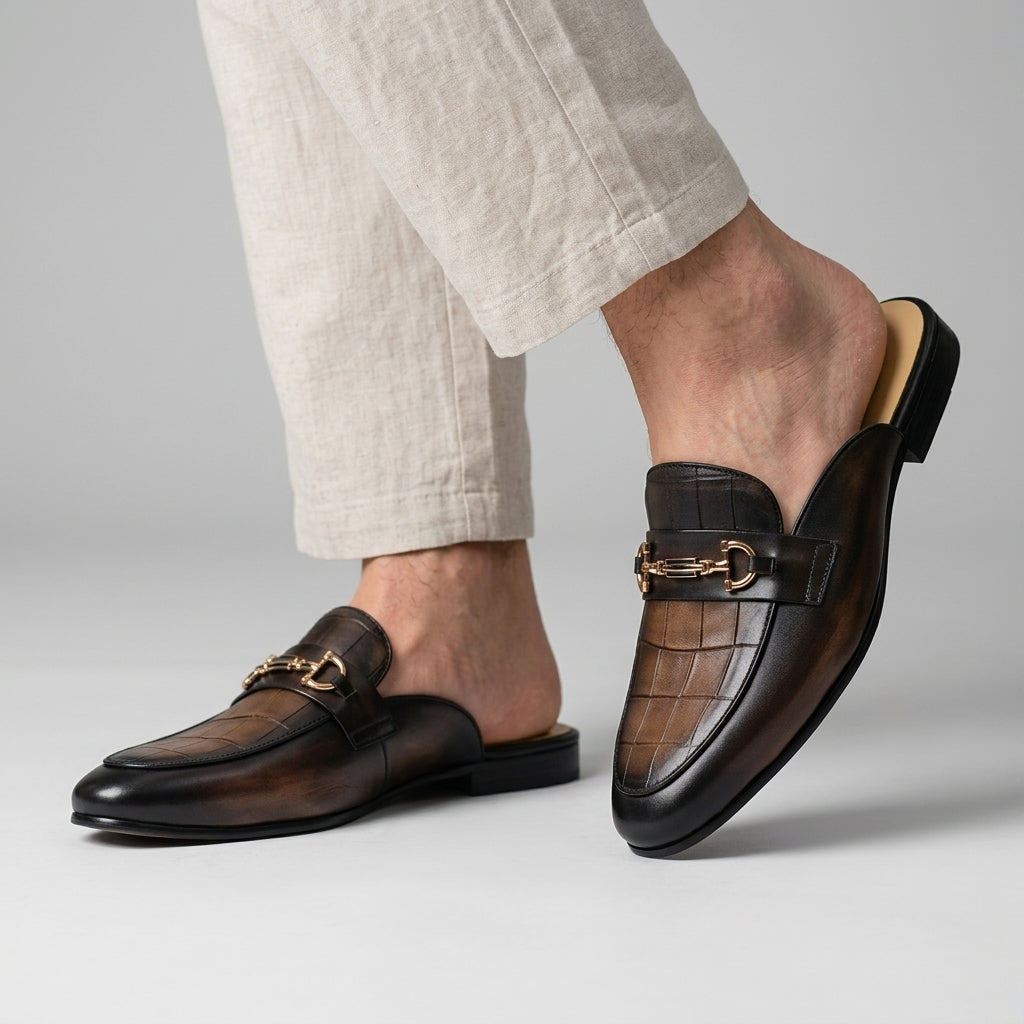 Sandro | Mocasín Elegante En Piel Auténtica
