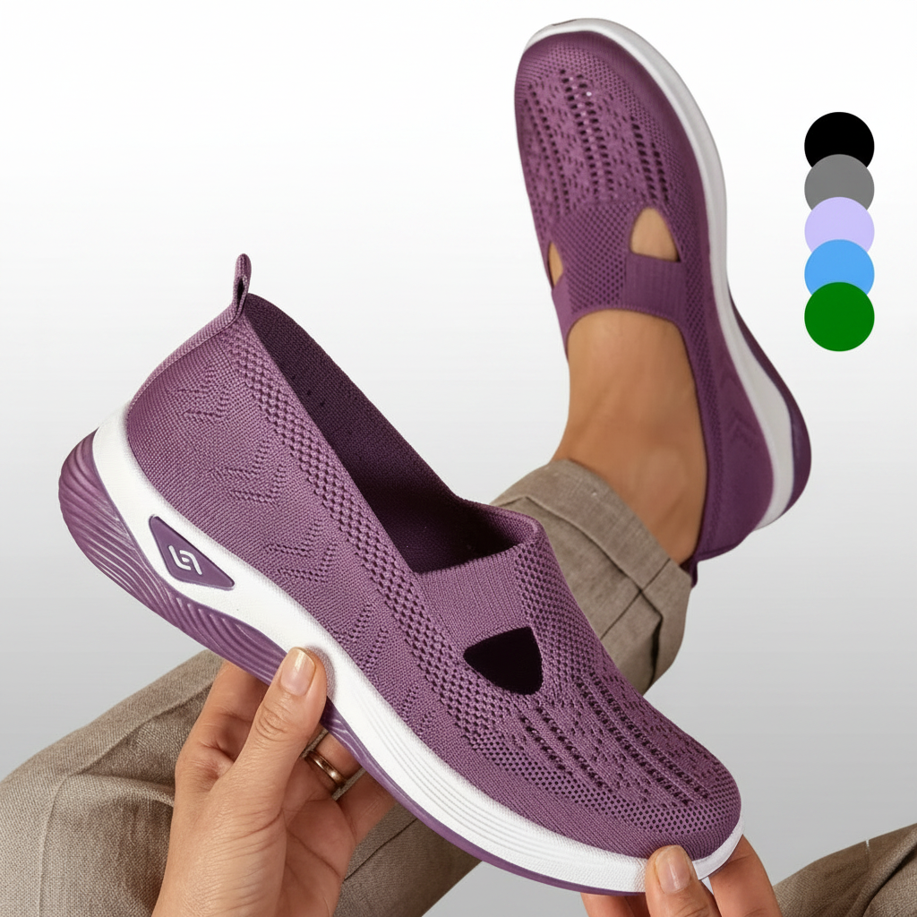 Céliane | Zapatos Ortopédicos Flexibles con Suela Ergonómica