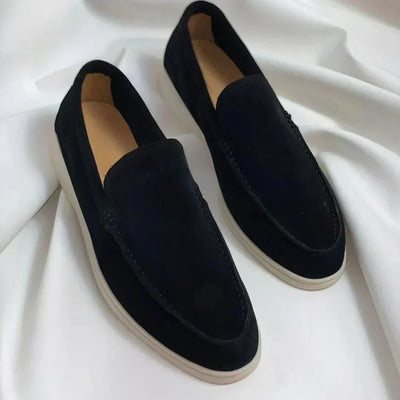 Luigi | Mocasines elegantes en ante