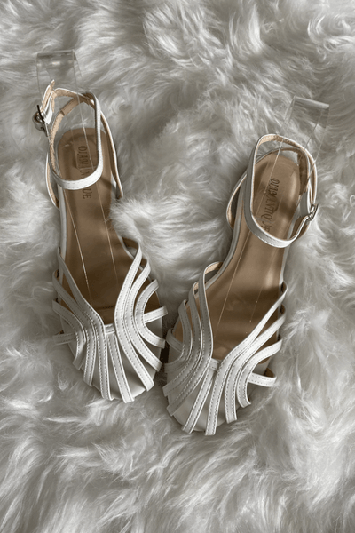 Vittoria™ | Sandalias Joya Doradas