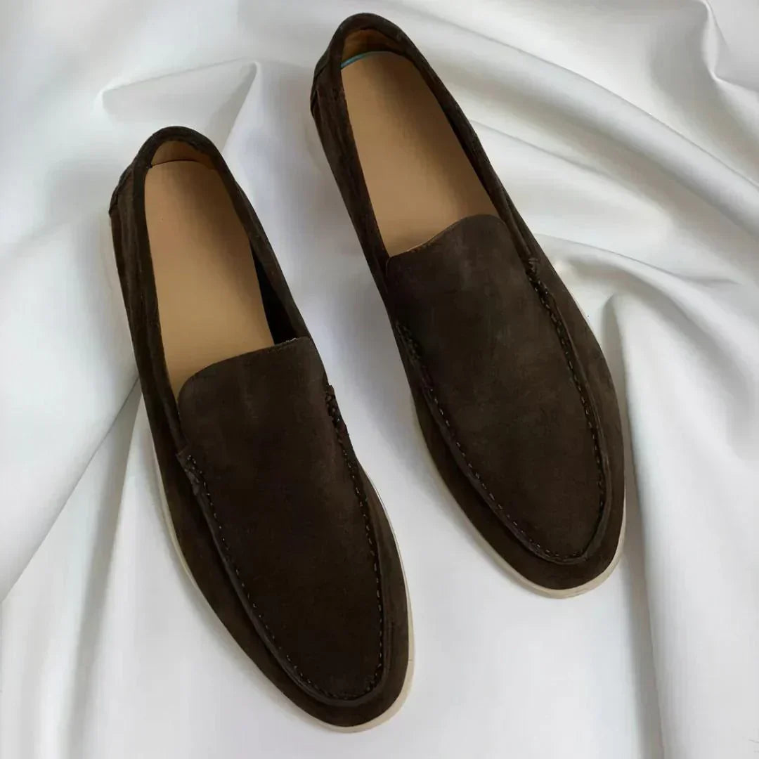 Luigi | Mocasines elegantes en ante