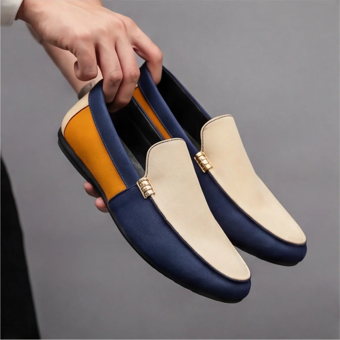 Adriano | Mocasín Canvas Hombre