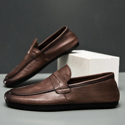 Oscar | Mocasín De Piel Hombre
