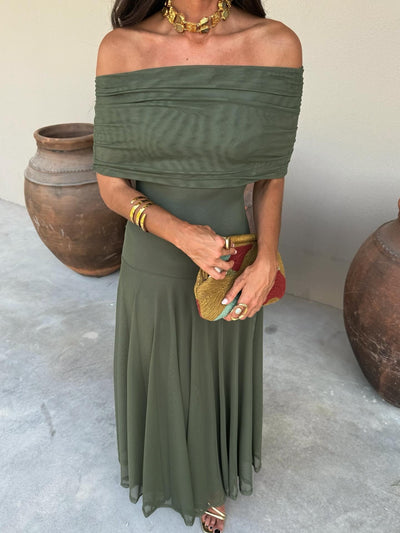 Vestido Elegante Simba en Tul de Seda