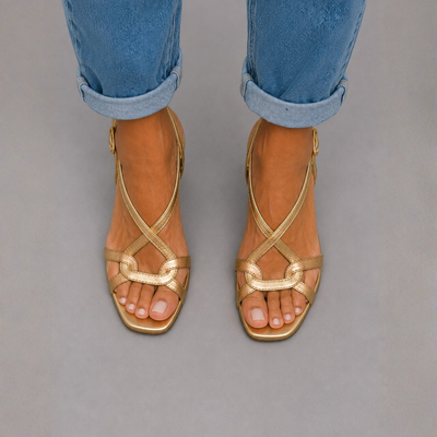 Soleil™ | Sandalias Doradas, Encanto Estival