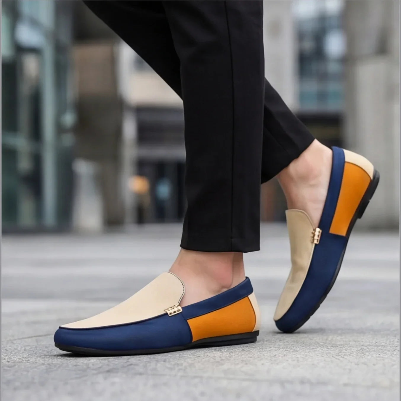 Adriano | Mocasín Canvas Hombre