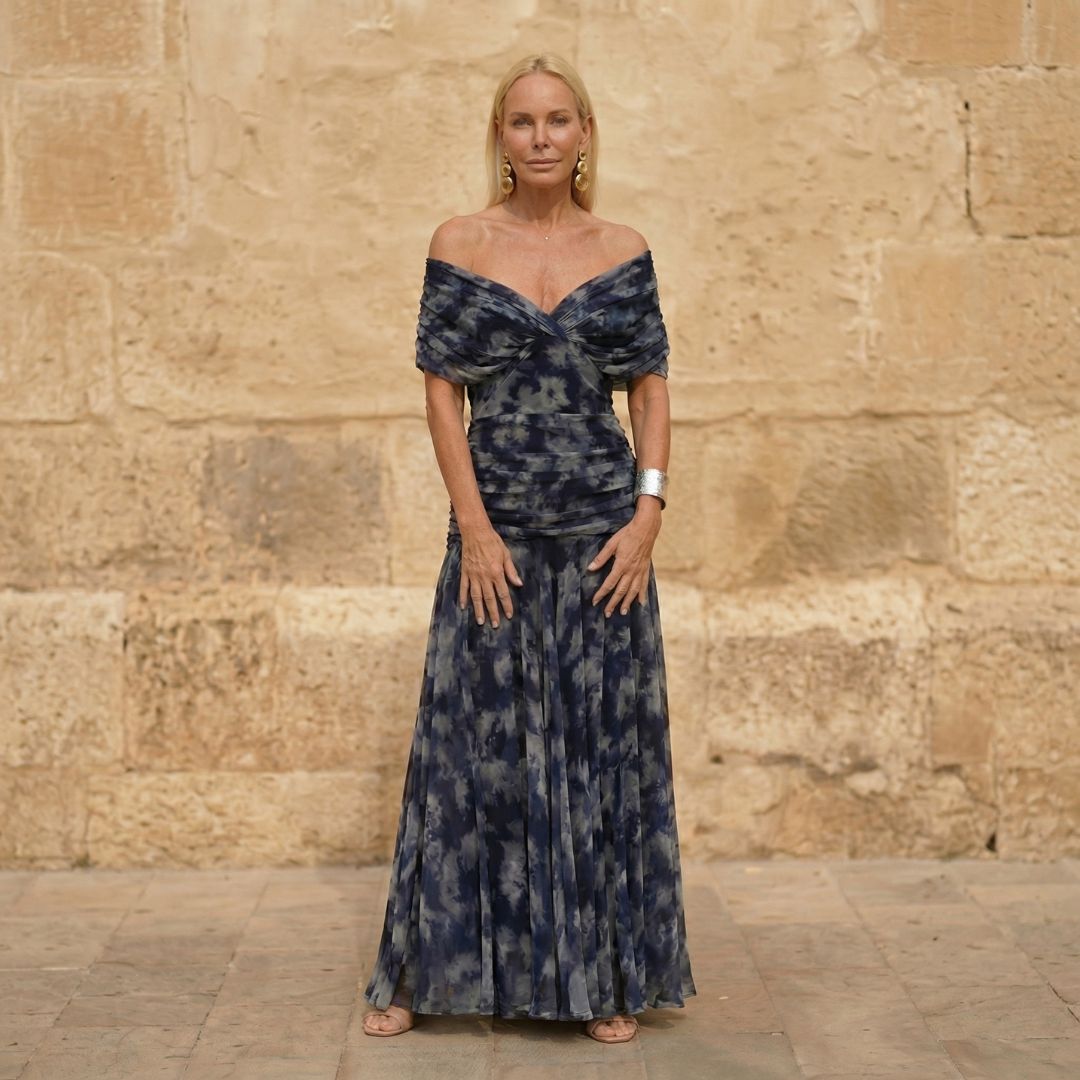 Daria™ – Vestido azul marino vaporoso