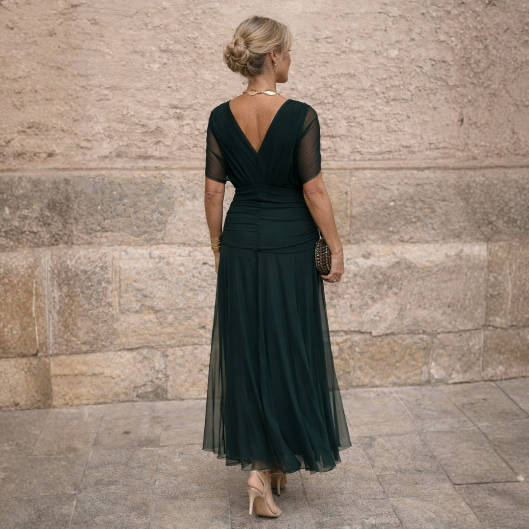 Eliza™ – Elegante vestido verde