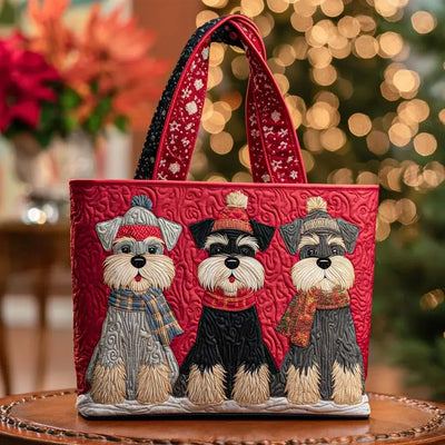 Bolso de Mujer con trío de Schnauzer – Dos Tamaños