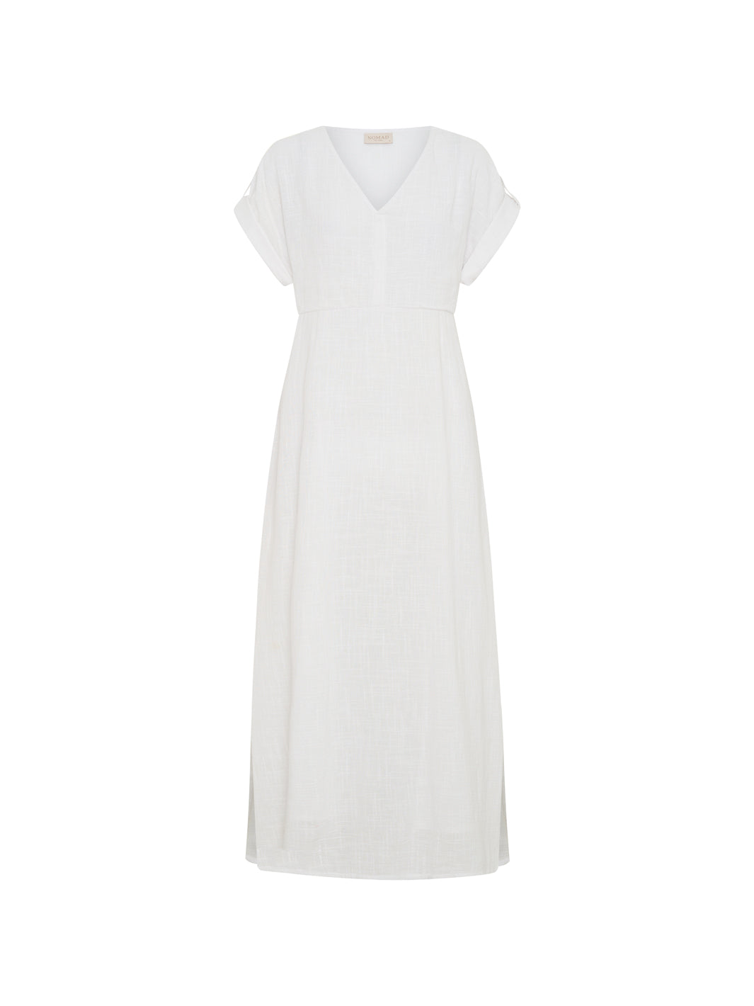 Vestido Catalina de Algodón Blanco