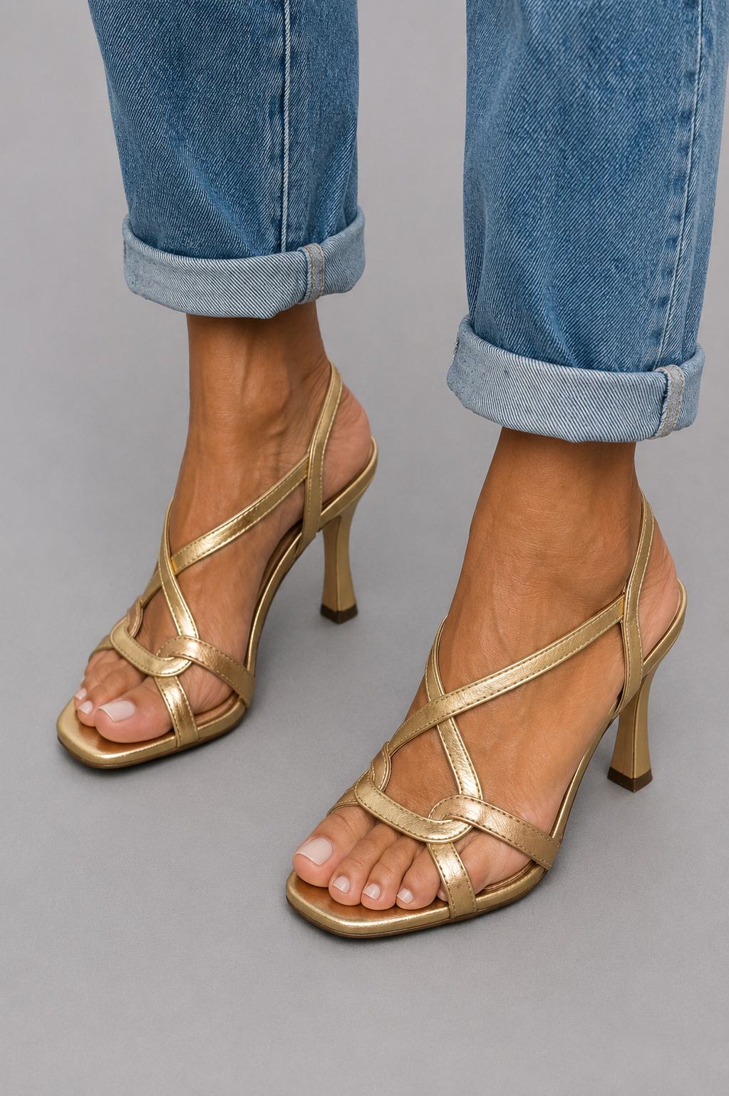 Soleil™ | Sandalias Doradas, Encanto Estival
