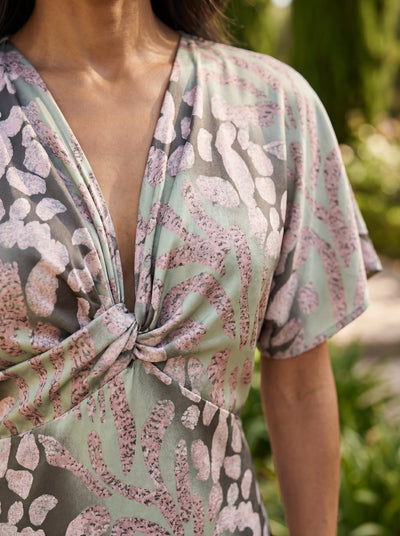 Vestido Elegante en Tejido Arrayán