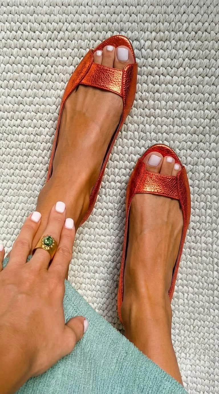 Adelina™ | Sandalias Doradas Comfort Chic