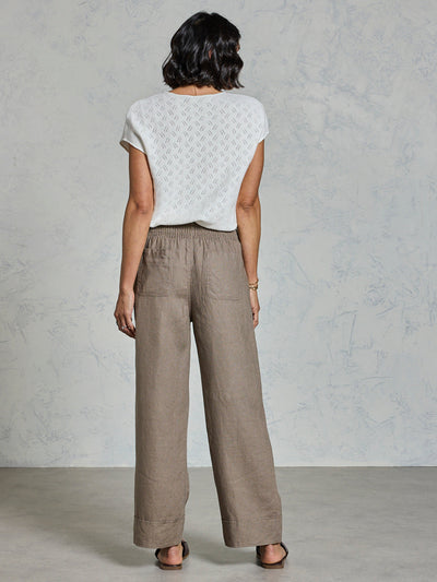 Pantalón Yamba de Lino Francés Olmo
