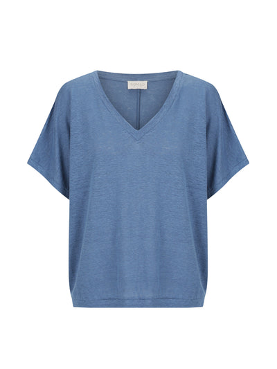 Iris Jersey T-Shirt Aegean Blue