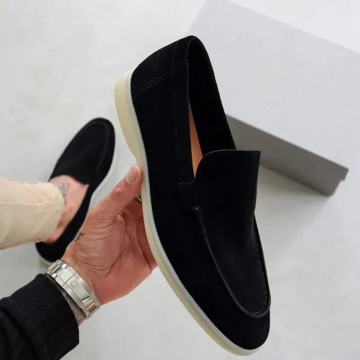 Luigi | Mocasines elegantes en ante